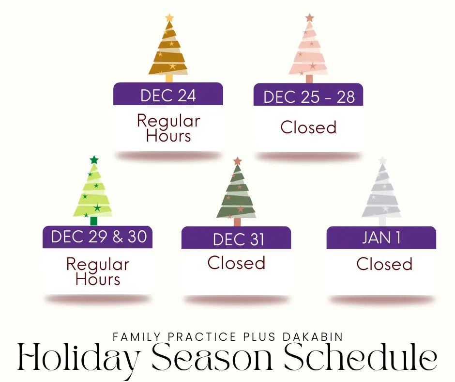 Dakabin Holiday Schedule